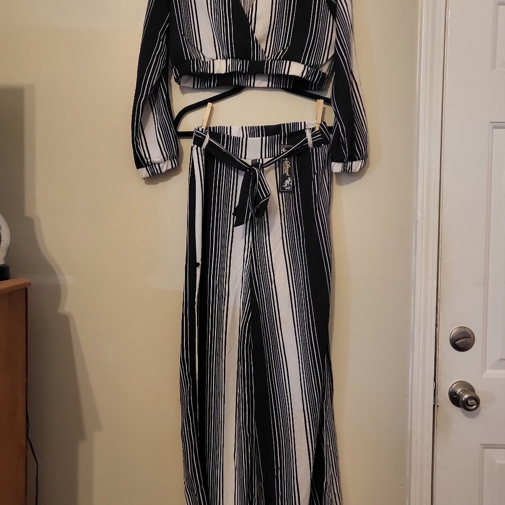 Womens two pc pants outfit